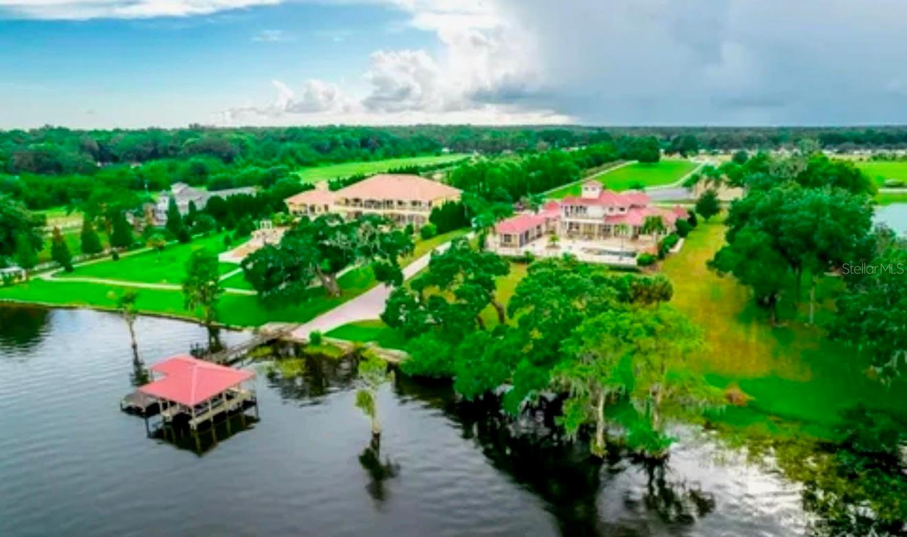 8 Acre Luxury Lakefront Estate with Fenced Pastures for the Horses near Tampa, FL $4,900,000