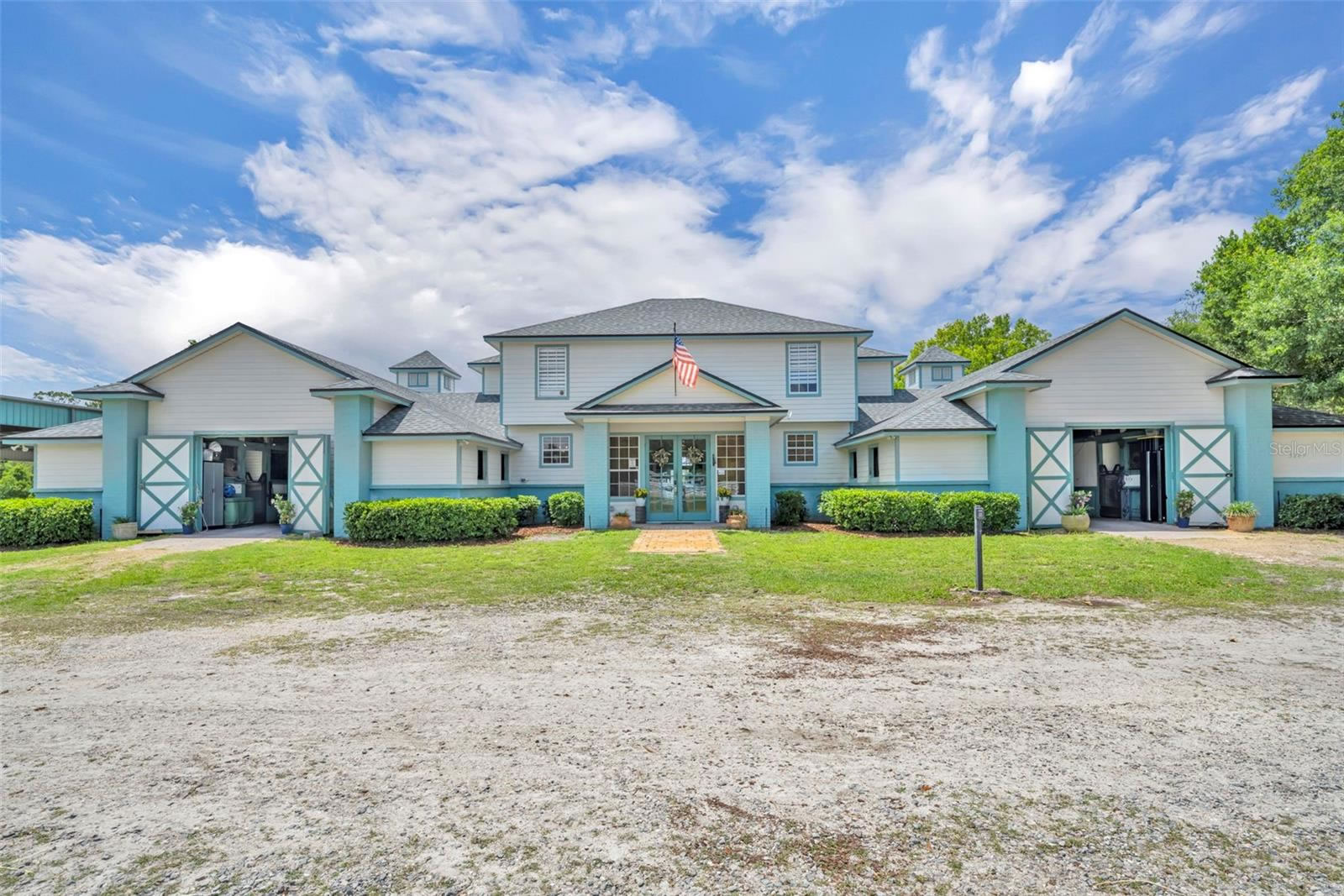 10 Acres Gates with 23 Stalls and 15 Paddocks For Sale in Geneva, FL $1,750,000
