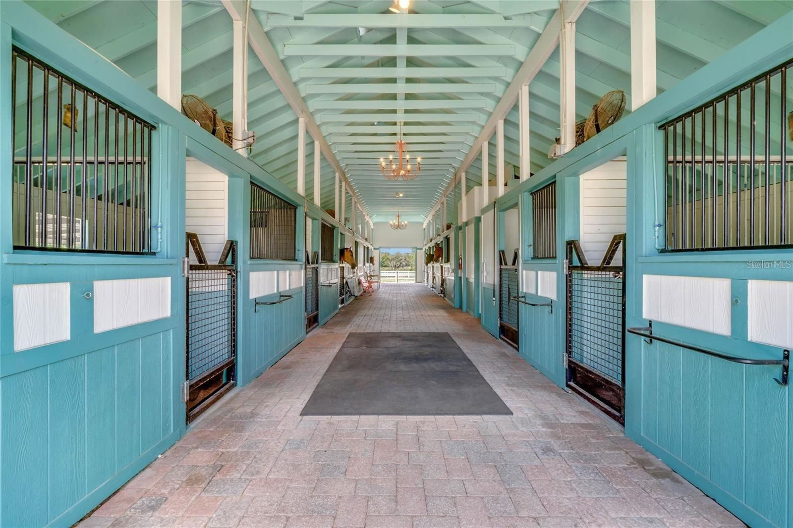 10 Acres Gates with 23 Stalls and 15 Paddocks For Sale in Geneva, FL $1,750,000